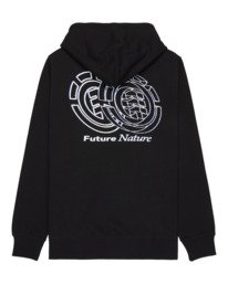 1 Future Nature - Sudadera con capucha y Cremallera para hombre Azul ELYSF00357 Element