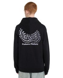 6 Future Nature - Sudadera con capucha y Cremallera para hombre Azul ELYSF00357 Element