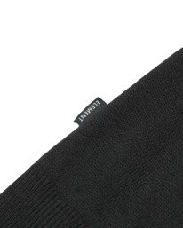 2 Icon Embroidery Sw - Rundhalspullover für Männer Schwarz ELYSW00115 Element