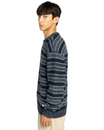 3 Shoreton Cr - Crew Neck Jumper for Men Blue ELYSW00122 Element