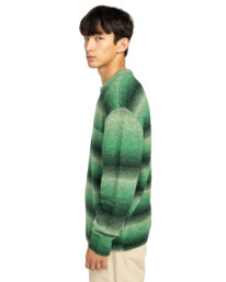 3 Shoreton Cr - Jersey de cuello redondo para hombre Verde ELYSW00122 Element