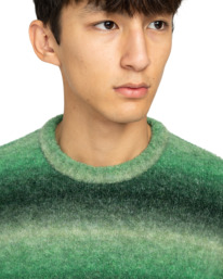 4 Shoreton Cr - Jersey de cuello redondo para hombre Verde ELYSW00122 Element