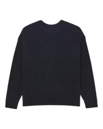 1 2Tone Rib Cr - Jersey de cuello redondo para hombre Azul ELYSW00130 Element