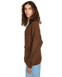 3 Bigfoot Cardigan - Jersey con botones para hombre Marron ELYSW00133 Element
