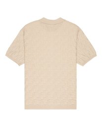 1 Sight Textured - Polo Shirt for Men Beige ELYSW00141 Element