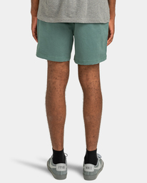 6 Valley Twill - Elasticated Shorts for Men Blue ELYWS00102 Element