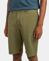 4 Howland Classic - Chino Shorts for Men Brown ELYWS00104 Element