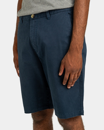 4 Howland Classic - Chino Short voor Heren Blue ELYWS00104 Element