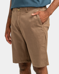 4 Howland Classic - Chino Shorts for Men Black ELYWS00104 Element