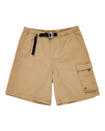 0 Pull Up Travel - Hiking Shorts for Men Green ELYWS00109 Element