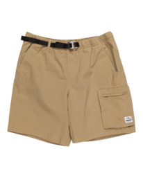 0 Chillin Travel 19" - Technical Walk Shorts for Men Green ELYWS00131 Element