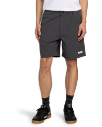 2 Howland Venture 19" - Elastic Waist Walkshorts for Men Black ELYWS00132 Element