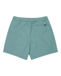 1 Chillin Classic 17" - Shorts mit elastischem Bund für Männer Blau ELYWS00133 Element