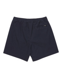 1 Chillin Classic 17" - Elastic Waist Walkshorts for Men Blue ELYWS00133 Element