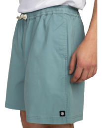 4 Chillin Classic 17" - Elastic Waist Walkshorts for Men Blue ELYWS00133 Element