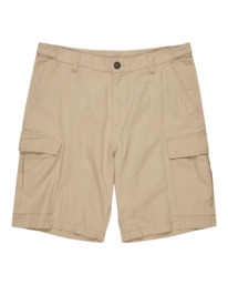 0 Legion 21" - Short de marche cargo pour Homme Beige ELYWS00137 Element