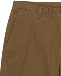 2 Howland Classic 21" - Chino Short voor Heren Brown ELYWS00145 Element