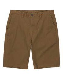 0 Howland Classic 21" - Chino Short voor Heren Brown ELYWS00145 Element