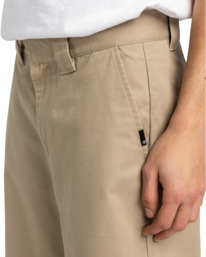 5 Howland Work 21.8" - Chino Short voor Heren Beige ELYWS00148 Element