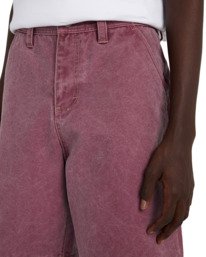 4 Big - Carpenter Shorts for Men Purple ELYWS00151 Element