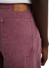 6 Big - Carpenter Shorts for Men Purple ELYWS00151 Element