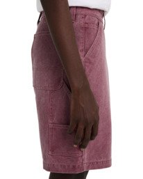 7 Big - Carpenter Shorts for Men Purple ELYWS00151 Element