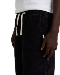 4 Big - Kordshorts f&uuml;r M&auml;nner Schwarz ELYWS00155 Element