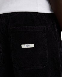 5 Big - Kordshorts f&uuml;r M&auml;nner Schwarz ELYWS00155 Element