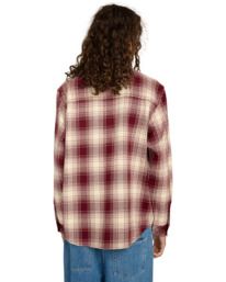 6 Hawthorne 2Pkt Heavyweight - Camisa de manga larga para hombre Rojo ELYWT00157 Element
