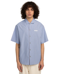 2 Idle - Camicia a maniche corte da Uomo Blue ELYWT00169 Element