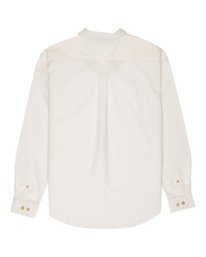 1 Button Down Regular Oxford - Long Sleeve Shirt for Men White ELYWT00182 Element