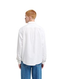 6 Button Down Regular Oxford - Camisa de manga larga para hombre Blanco ELYWT00182 Element