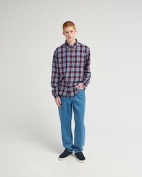 8 Button Down Regular Flannel Multi ELYWT00183 Element
