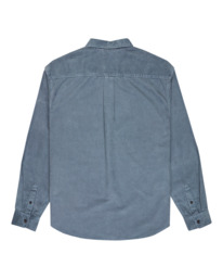 1 Button Down Regular Corduroy - Chemise en velours côtelé pour Homme Bleu ELYWT00187 Element