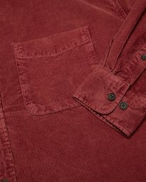 3 Button Down Regular Corduroy Pink ELYWT00187 Element