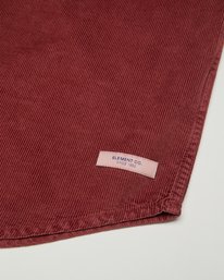 4 Button Down Regular Corduroy Pink ELYWT00187 Element