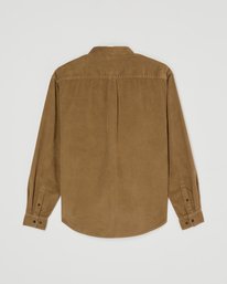 1 Button Down Regular Corduroy Braun ELYWT00187 Element