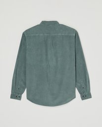1 Button Down Regular Corduroy Gris ELYWT00187 Element