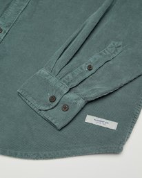 4 Button Down Regular Corduroy Gris ELYWT00187 Element