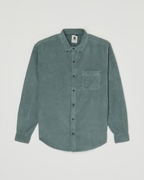 0 Button Down Regular Corduroy Gris ELYWT00187 Element