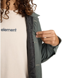 5 Liner - Camisa de manga larga para hombre Negro ELYWT00191 Element