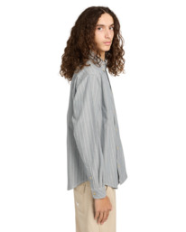 3 Button Down Regular Chambray - Long Sleeve Shirt for Men Blue ELYWT00192 Element