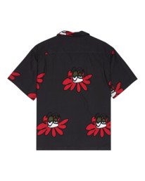 1 Relax Resort - Chemise manches courtes pour Homme Noir ELYWT00203 Element