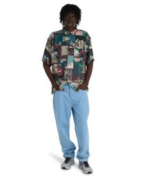 6 Relax Resort - Short Sleeve Shirt for Men Brown ELYWT00203 Element