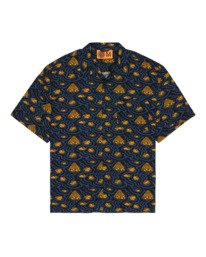 0 Timber Relax Resort - Kurz&auml;rmliges Hemd f&uuml;r M&auml;nner Gr&uuml;n ELYWT00209 Element