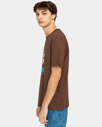 3 Vertical - T-Shirt for Men Brown ELYZT00152 Element