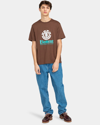 5 Vertical - T-Shirt for Men Brown ELYZT00152 Element