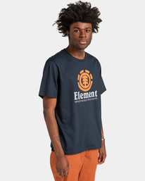3 Vertical - T-Shirt for Men Blue ELYZT00152 Element