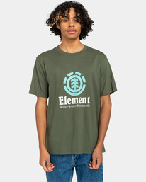 2 Vertical - T-Shirt für Männer Grün ELYZT00152 Element