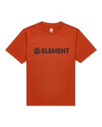 0 Blazin - T-Shirt for Men Orange ELYZT00155 Element
